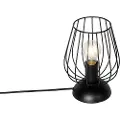 QAZQA Moderne bordlampe sort - Palica