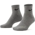 Nike Everyday Cushioned-ankeltræningsstrømper (3 par) - multifarvet