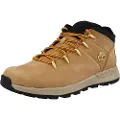 Timberland Timberlandunisex til børn. TB0A2F392311 Læderstøvler Sprint Trekker Mid Lace Up gul (31), Fast, Blonder, Casual, børnetøj