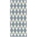 Horredsmattan - Plasttæppe Zigge 70x150 cm - Blå - Plasttæpper - - Homeroom