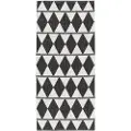 Horredsmattan - Plasttæppe Zigge 70x150 cm - Sort - Plasttæpper - - Homeroom