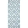 Horredsmattan - Plastgulvtæppe Wave 70x200 cm - Blå - Plasttæpper - - Homeroom
