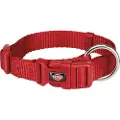 Trixie Premium Collar Red S-M 30-45cm/15mm