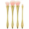 Mimo Make-Up Brush Golden Set - 4st.