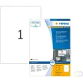 Herma Aftagelige Etiketter 100 Ark Din A4 Klistermærke 210x297 Mm 100 Enheder