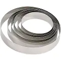 De Buyer Rund bageramme 20 x 4,5 cm, rustfrit stål, de Buyer