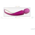 LELO Smart Wand 2 - Genopladelig massagevibrator, mellem (lilla)