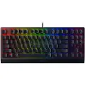 Razer Huntsman V2 - Optical Gaming Keyboard with Near-zero Input Latency - Doubleshot PBT Keycaps - Sound Dampening Foam - Clicky Purple Switch - Nordic Layout