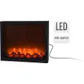 Huismerk Led 41x25x10 Cm Elektrisk Pejs