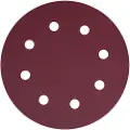 Vonroc Slibepapir - 180mm - rondel | Universel | Til girafsliber | Inh. 25 Stk.