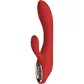 Dream Toys Red Revolution Sofia - genopladelig klitorisarm vibrator (rød)