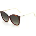 Jimmy Choo Nat/s-086/ha Solbriller Til Kvinder