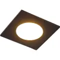QAZQA Moderne indbygget spotlight sort inkl. LED 3-trins dæmpbar IP65 - Simply