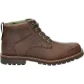 Timberland Timberlandtil mænd. TB0A2NGCV131 Mørkebrune Larchmont chukka-støvler i læder med snørebånd midt på læggen (40), Fast, Blonder, Casual, Bæred