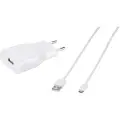 Vivanco Oplader Med Micro Usb-kabel 1.2 M 2.4a