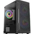 Aerocool - micro ATX - Kabinet - Tower - Sort