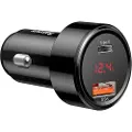 Baseus Magic USB Og USB-C QC&PD Billader - 45W - Sort