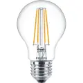 Signify LED pære Classic Standard 7W/827 (60W) klar 3-pak E27