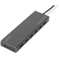 Digitus Da-70241-1 Interface Hub Usb 3.2 Gen 1 (3.1 Gen 1) Type-a 5000 Mbit/s Grå Usb 3.2 Gen 1 (3.1 Gen 1) Type-a Usb 3.2 Gen 1 (3.1 Gen 1) Type-a