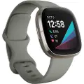 Fitbit Sense Sage Grå/sølv