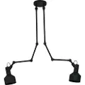 Eglo - Plafond Takeley 2-Light - Sort - Plafonder - - Homeroom