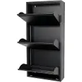 Spinder Design - Skoskab Billy 3 - Sort - Skoskabe - - Homeroom