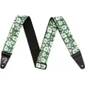 Fender 2 Hawaiiansk Strap Green Floral