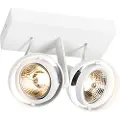 QAZQA Moderne spotlight hvid 2-lys - Master 70