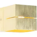 QAZQA Moderne væglampe guld 9,7 cm - Transfer Groove