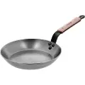 De Buyer Stegepande MINERAL B BOIS 28 cm, træhåndtag, de Buyer