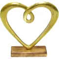 Dorre - Hjerte Hedy - Guld - Pynteting - - Homeroom