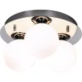 Aneta Lighting - Badeværelseslampe NICOSIA - Krom - Badeværelsesbelysning - - Homeroom