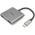 Equip 133484 2xhdmi Usb-c Til Hdmi-adapter