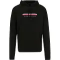 Tommy Hilfiger Tommy Hilfigertil mænd. UM0UM02385 Sweatshirt UM0UM02385BDS sort (M), Casual, Bomuld, Lyocell, Økologisk bomuld