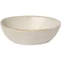 Ferm Living Spiseskål FLOW 9 cm, hvid, stentøj, ferm LIVING