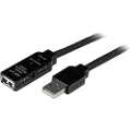 StarTech.com 25m Usb 2.0 Active Extension Cable M/f 25m. Usb A Usb A Sort