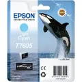 Epson T7605 Blækpatron Ljus cyan T7605 Modsvarer: N/A