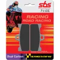 SBS Dual Hi-tech Racing 711dc Carbon Organiske Bremseklodser