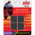 SBS Dual Racing 762dc Carbon Organiske Bremseklodser