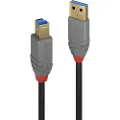 Lindy Anthra Line - USB cable - USB Type A to USB Type B - 5 m