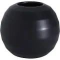 Markslöjd - Omfamna keramikvase 14x16 cm - Sort - Urtepotteskjulere & vaser - - Homeroom
