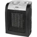 Emerio - Varmeblæser 1800W Termostat Keramisk Element - Sort - Ventilatorer & luftfugtere - - Homeroom