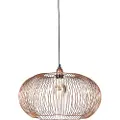 QAZQA Industriel pendellampe kobber 49 cm - Finn