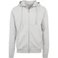 Build Your Brand Terry Sweatshirt Med Lynlås