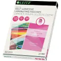 Leitz Selvklæbende A4 125 Mikron Laminering Lommer 100 Enheder