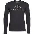 Armani Exchange 8nztch_z8h4z T-shirt Med Lange ærmer