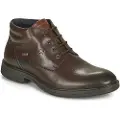 Fluchos Fluchostil mænd. F1305 Lædersko F1305 Mørkebrun (40), Fast, 1-3 cm, Casual