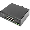Digitus 8-port Industrial Poe Switch With Sfp