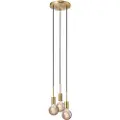 Nordlux - Loftlampe Paco 3 - Guld - Loftpendler - - Homeroom