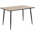 NORDFORM - Spisebord Isabelle, bordplade i mørk eg-melamin - Brun - Spiseborde - - Homeroom